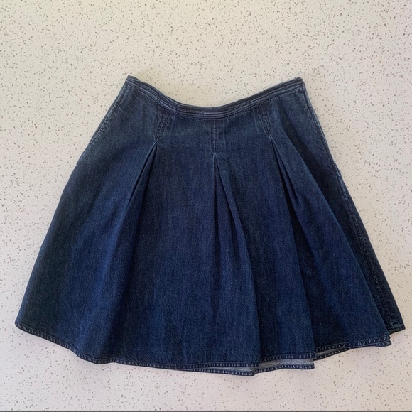 Lauren by Ralph Lauren jean skirt - 8 - Picture 1 of 3